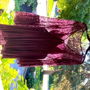 Deep Purple Mini Dress